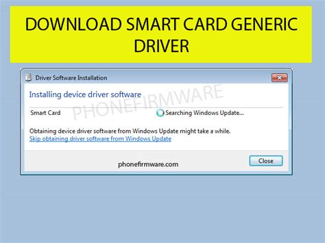 this smart card requires drivers|microsoft generic smart card driver.